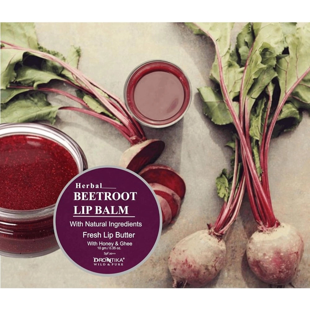 Generic Unisex Herbal Dark And Chapped Lips Beetroot &amp; Rose Lip Balm Pack Of 2  (10gm)