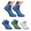 Generic 3_Pair Set Unisex Casual Cotton Printed Low Cut Socks (Multicolor)