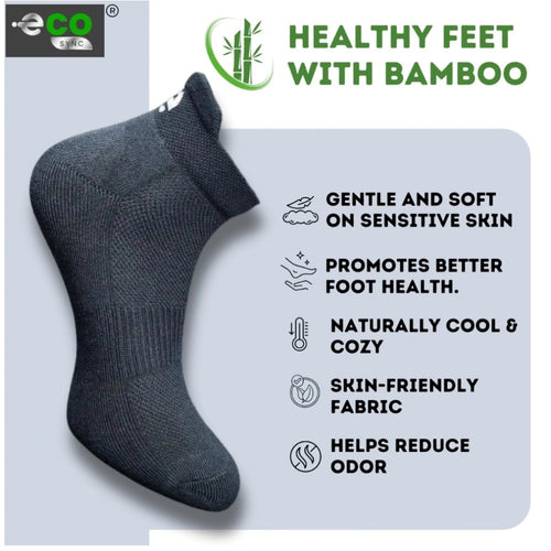 Generic 4_Pair Set Unisex Casual Bamboo Cotton Printed Ankle Length Socks (Multicolor)