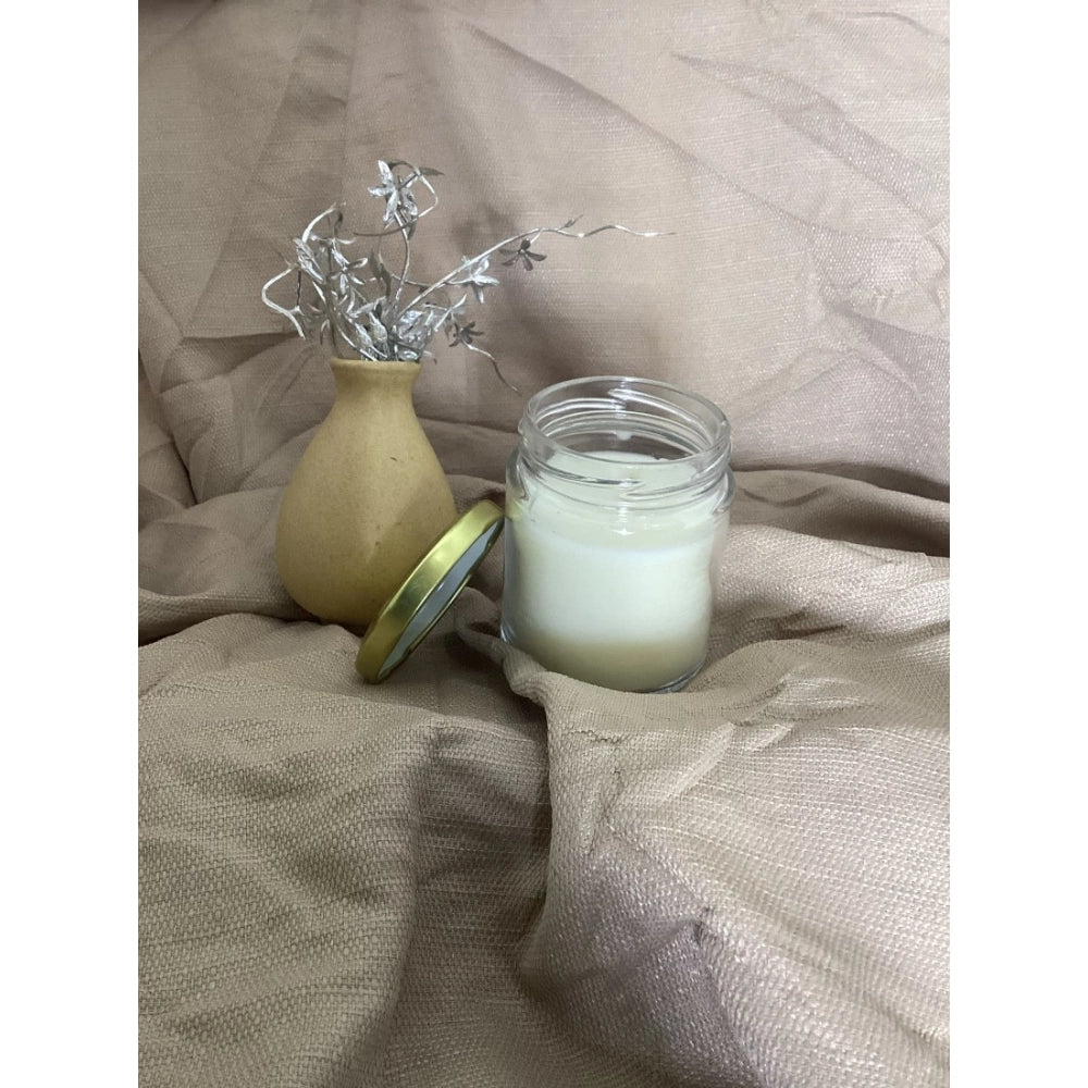 Generic Pack Of_2 Soy Wax And Bees Wax Blend Candles Liquid Volume 130